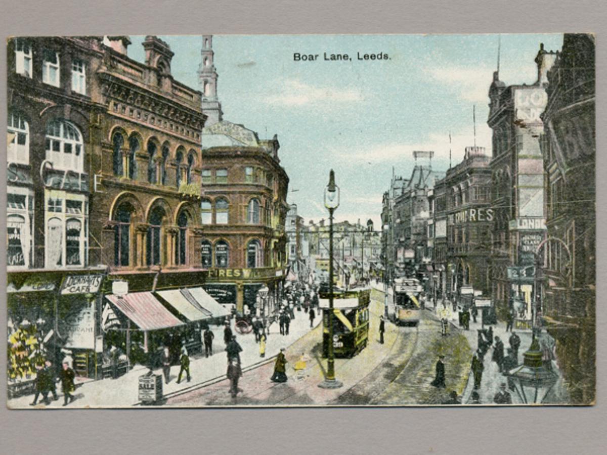 Leeds, Boar Lane -  select me for a larger image
