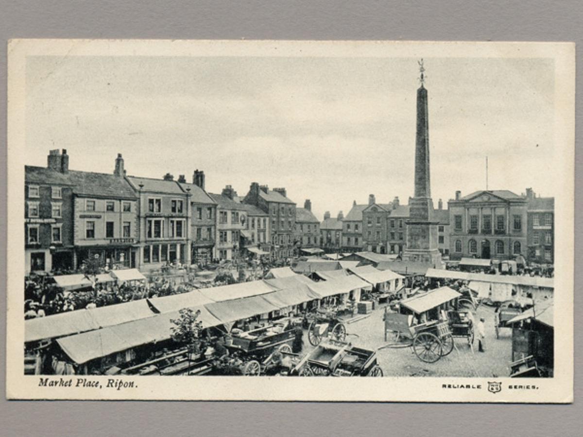 Ripon, Market Place -  select me for a larger image