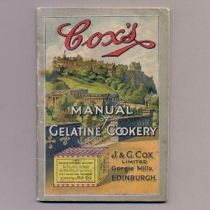 Cox manual of gelatine cookery -  select me for a larger image