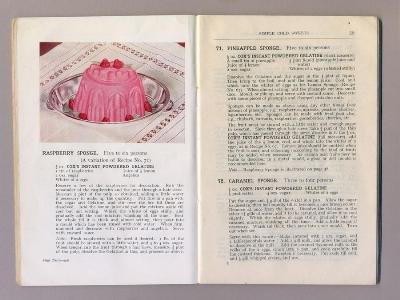 Cox manual of gelatine cookery -  select me for a larger image