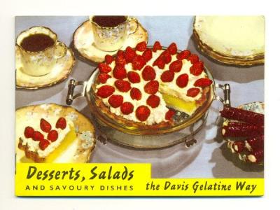 Davis Gelatine Recipe Book -  select me for a larger image