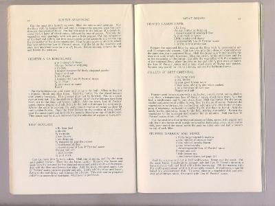 Lea & Perrins recipe book -  select me for a larger image