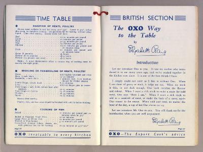 Oxo, meat cookery recipe book -  select me for a larger image