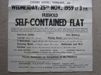Torquay Auction Poster -  select me for a larger image