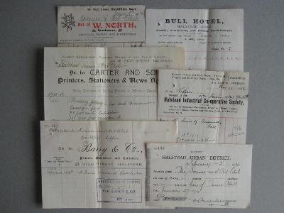 Hallstead letterheads -  select me for a larger image