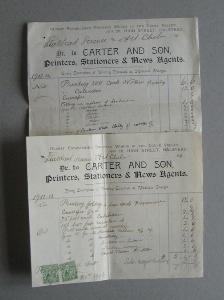 Hallstead letterheads -  select me for a larger image