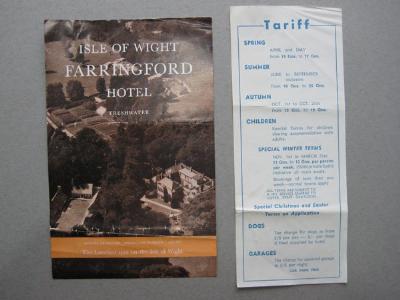 Isle of Wight - Freshwater, Farringford Hotel