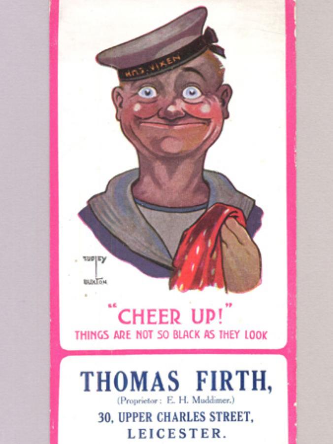 Thomas Firth, Leicester, Blotter -  select me for a larger image