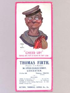 Leicestershire - Thomas Firth, Leicester, Blotter