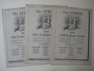 Boxing News, 1949, 3 copies -  select me for a larger image