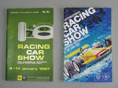 Racing Car Show programmes -  select me for a larger image