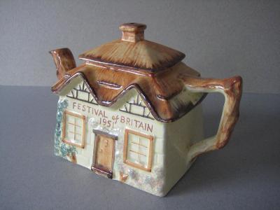 Festival of Britain - Cottage Festival Tea Pot