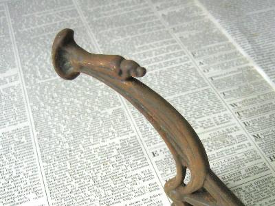 1910s hat and coat hooks -  select me for a larger image