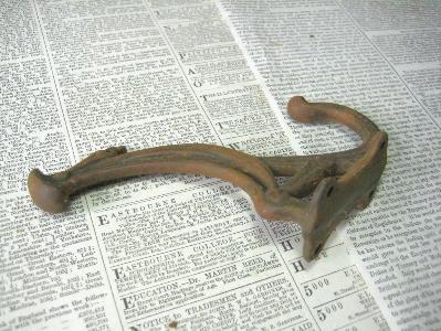 1910s hat and coat hooks -  select me for a larger image