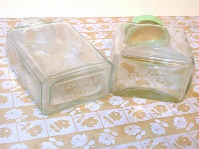 Glass bottles for picnic sets -  select me for a larger image