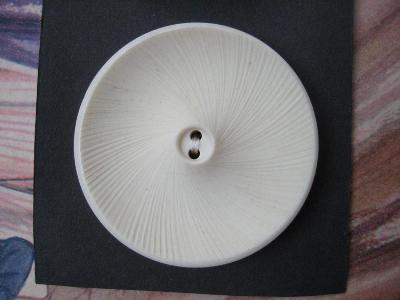 Large white vintage buttons -  select me for a larger image