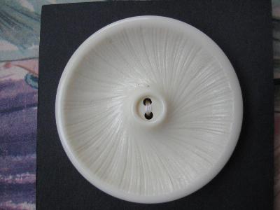 Large white vintage buttons -  select me for a larger image