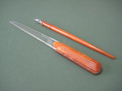 Letter opener and pen -  select me for a larger image