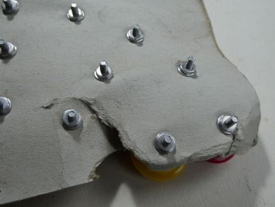 Span Bakelite cupboard knobs -  select me for a larger image