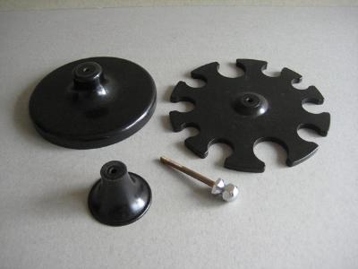 Rubber stamp stand, bakelite -  select me for a larger image