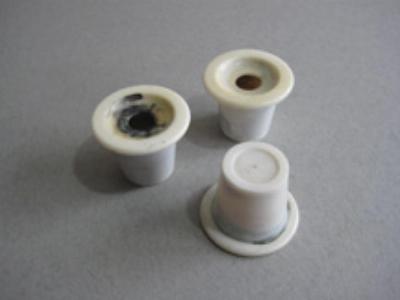 School desk inkwells -  select me for a larger image