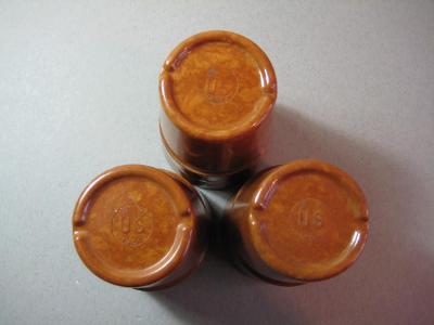 American Bakelite beaker set -  select me for a larger image