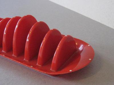 Embee ware spotted toast racks -  select me for a larger image