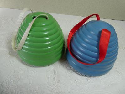 Beehive wool holders -  select me for a larger image