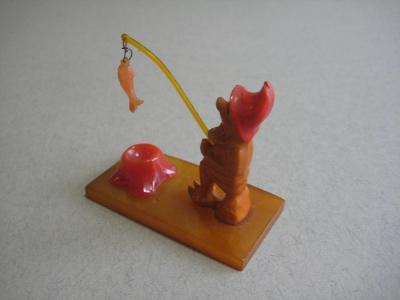 Phenolic fishing gnome, Polish -  select me for a larger image