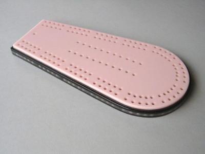 Other Plastics - Pink and black Lucite Crib board