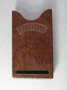 Carreras Clubs cigarette case -  select me for a larger image