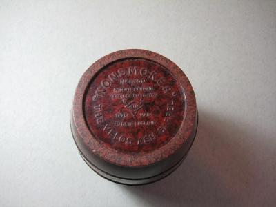 Velos barrel shaped ashtray -  select me for a larger image