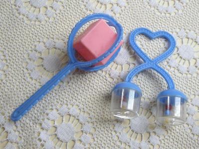 Baby rattle and toys. 6 designs -  select me for a larger image