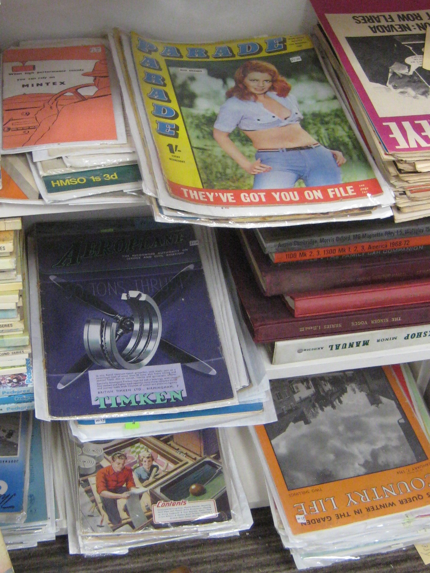 Fashion magazine collection