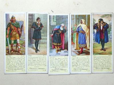 Characters from Shakespeare -  select me for a larger image
